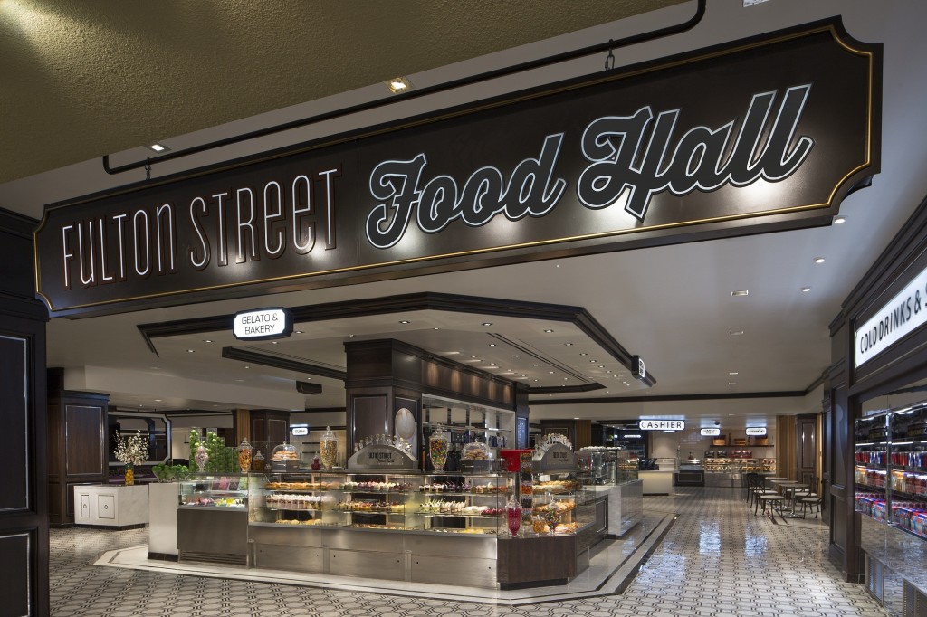 Fulton Street Food Hall at Harra's Las Vegas