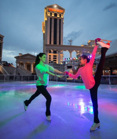 Caesars Chalet Ice Skating Rink