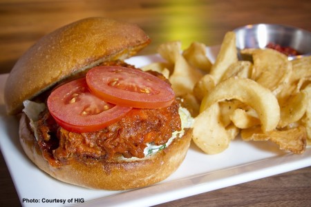 Pete Rose Buffalo Chicken Sandwich