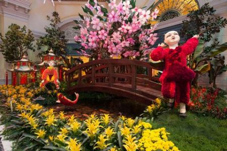 Celebrate The Lunar New Year At Bellagio’s Conservatory & Botanical Gardens