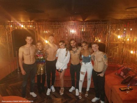 Little Mix Attends Magic Mike Live!