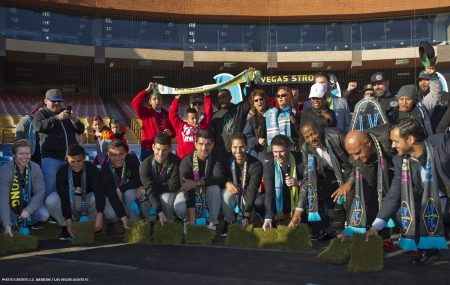 Lights FC Begins With Laying Of Turf