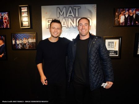 Vegas Golden Knights Player Brad Hunt Spotted At Mat Franco-Magic Reinvented Night