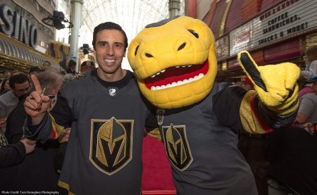 Hockey Fans Took Over Fremont Street Experience